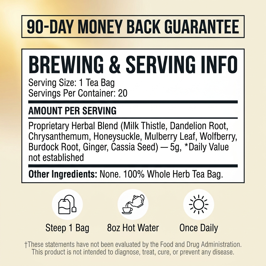 Liver Detox Herbal Tea